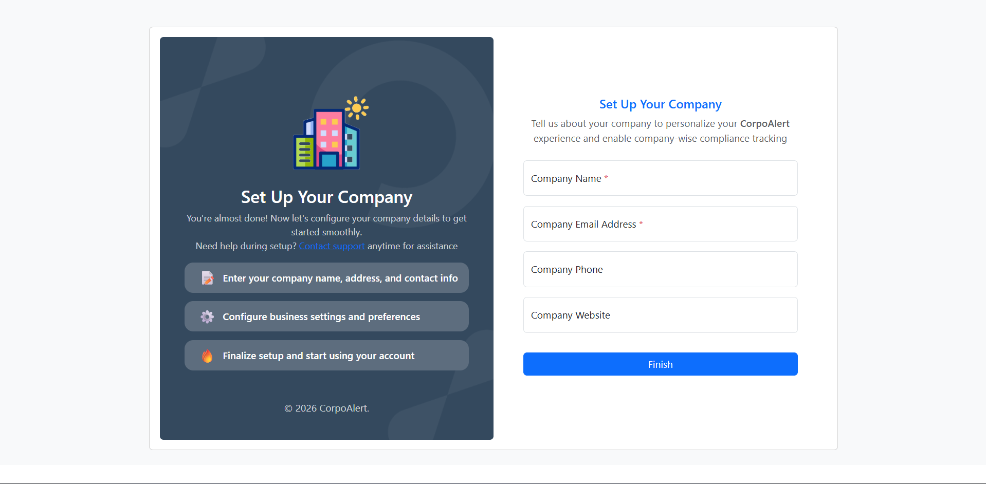Partner Portal Login Page