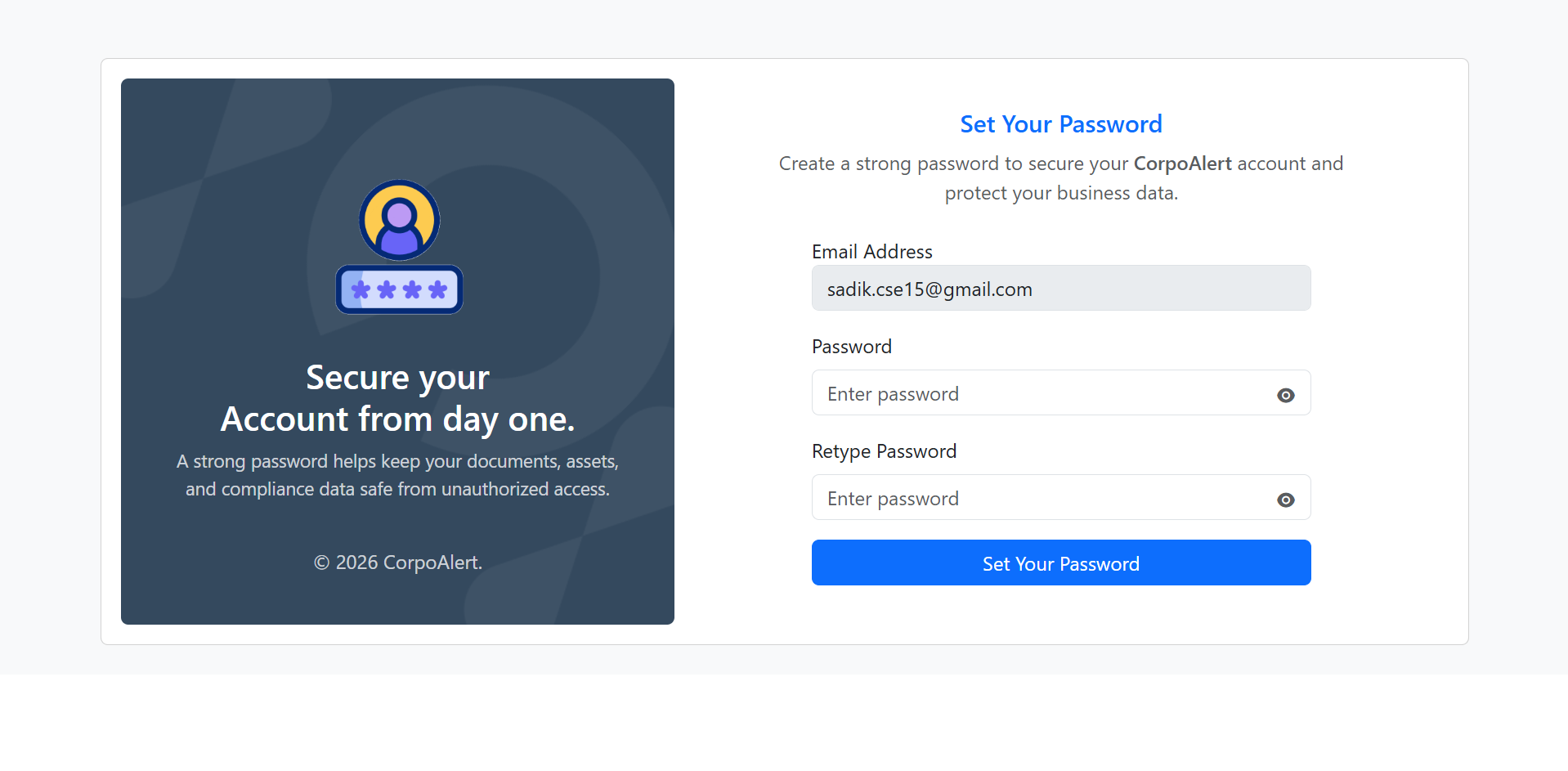 Partner Portal Login Page